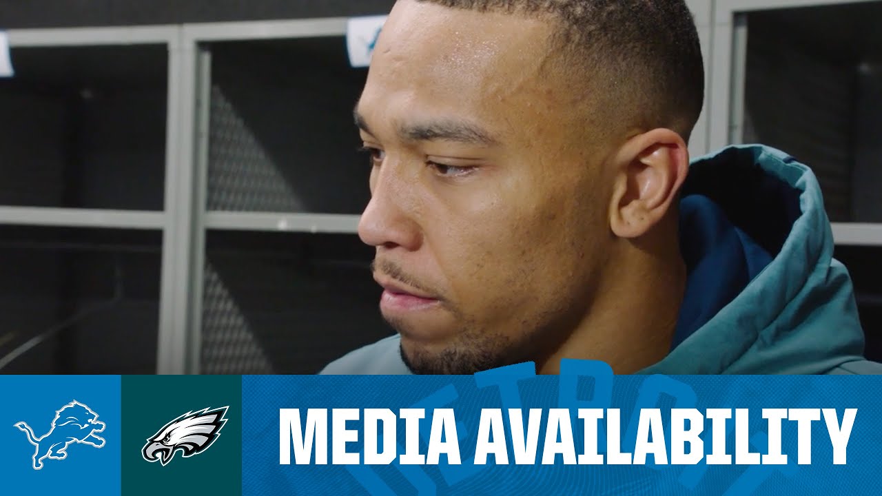 Detroit Lions players meet with the media | 2025 NFL Regular Season Week 11: Lions at Eagles