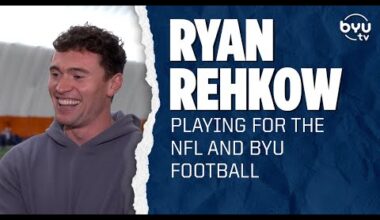 Cincinnati Bengals and former BYU punter Ryan Rehkow talks about playing in the NFL and BYU