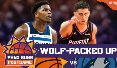 POSTGAME: Collin Gillespie CALLS GAME As Phoenix Suns Pull Off MIRACULOUS WIN Over Timberwolves!