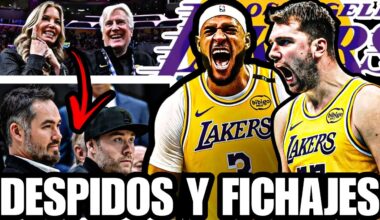 😱¡¡¡BOMBAZO MAXIMO!!! 💥 LAKERS ANUNCIAN ¡¡¡CAMBIOS URGENTES!!! 🚨VAMOS A POR GAFFORD!!! NBA