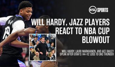 Will Hardy, Lauri Markkanen, Ace Bailey React To Jazz's NBA Cup Loss To Thunder