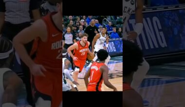 Sengun Had To Get Giannis Back 😤🔥#shorts