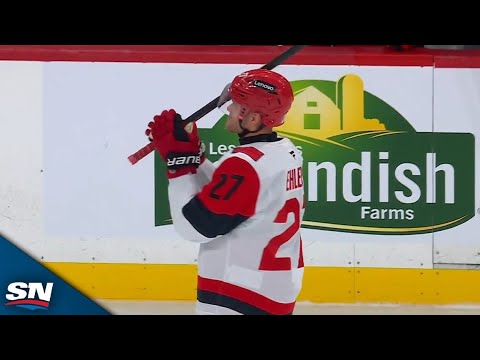 Nikolaj Ehlers Receives Video Tribute And Standing Ovation In Return To Winnipeg