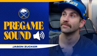 "I Try To Keep It Simple" | Jason Zucker Expecting To Return To The Lineup | Buffalo Sabres