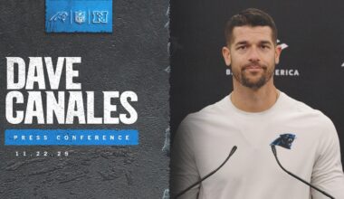 Dave Canales give game status updates before matchup with 49ers | Carolina Panthers