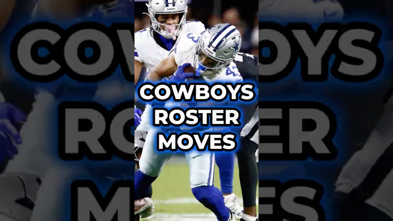 Dallas Cowboys Roster News: Malik Davis To Active Roster, Kaiir Elam Released #nfl #cowboys #shorts