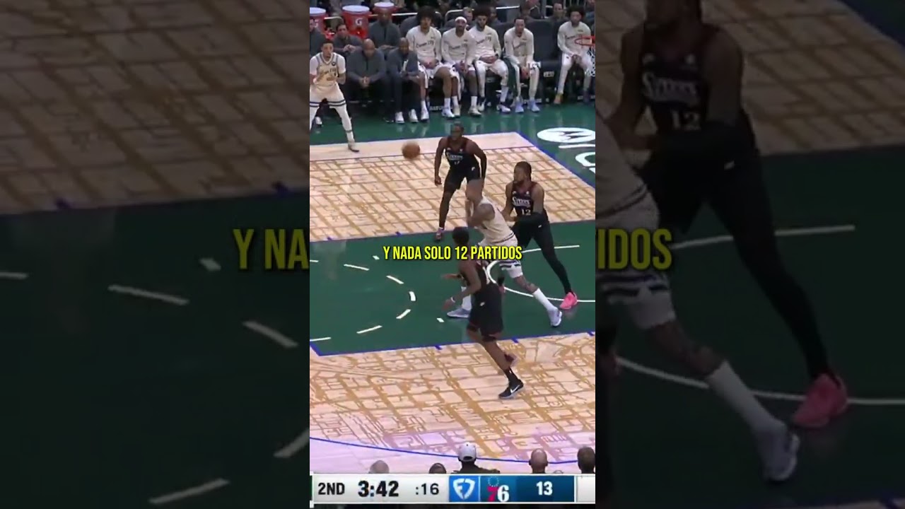 La HISTORIA del JUGADOR que NO CONOCÍAS que ESTÁ REVENTADO la NBA😳#NBA #Baloncesto #NBAEspaña