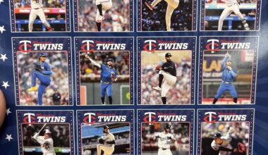 A 2026 Twins calendar with players that won’t even be on the team next year 🤣