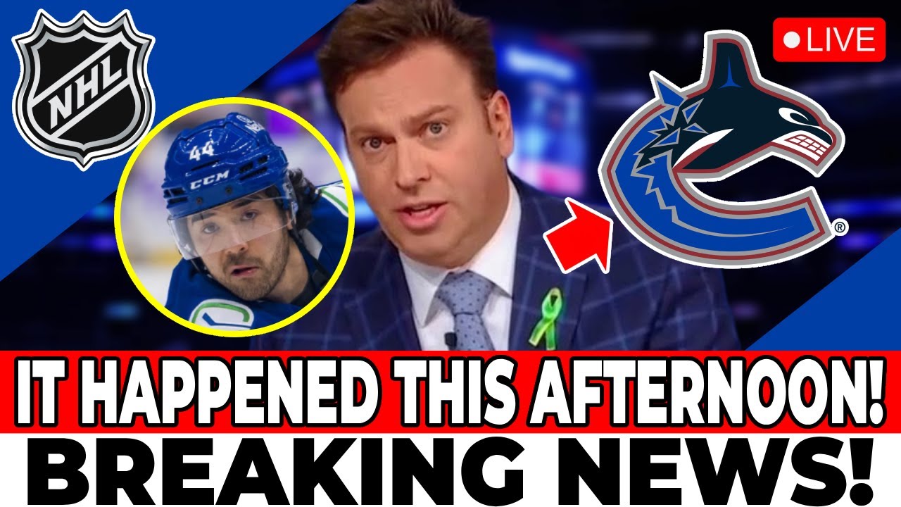 INCREDIBLE DEAL! DEAL UPDATE CONFIRMED? NHL CONFIRMS! VANCOUVER CANUCKS NEWS TODAY!