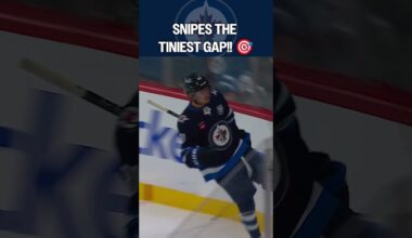 Kyle Connor’s NASTY Short-Side Snipe 🎯🚨