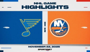 NHL Highlights | Blues vs. Islanders - November 22, 2025