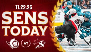 Sens Today: Looking For Another Strong Game on The Road