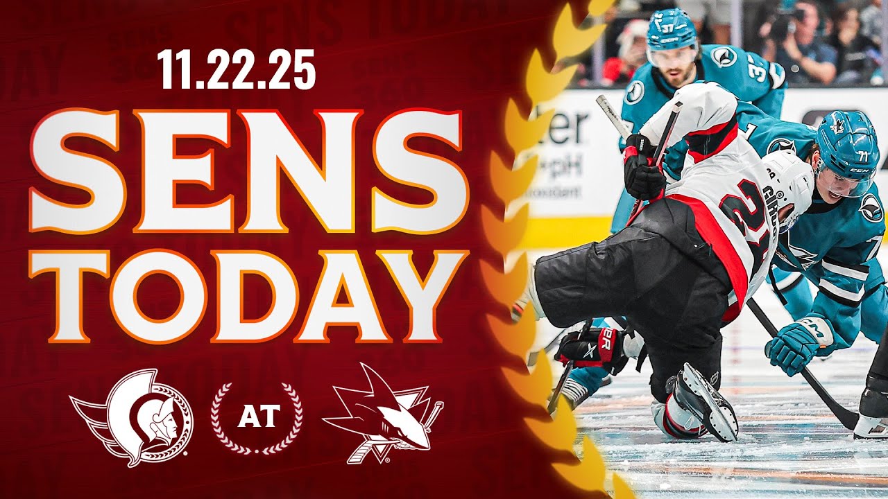 Sens Today: Looking For Another Strong Game on The Road