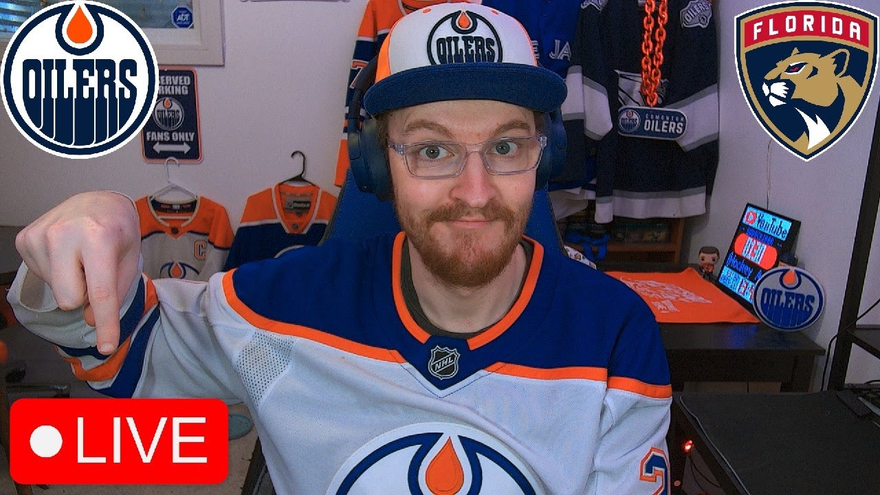 EDMONTON OILERS VS FLORIDA PANTHERS LIVE | FAN REACTION & COMMENTARY