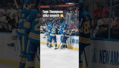 Tage Thompson, smooth like butter 🧈 #nhl #buffalosabres #hockey