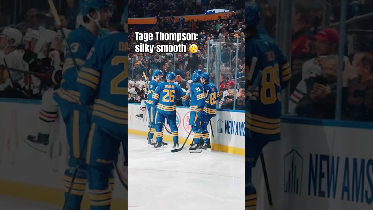 Tage Thompson, smooth like butter 🧈 #nhl #buffalosabres #hockey