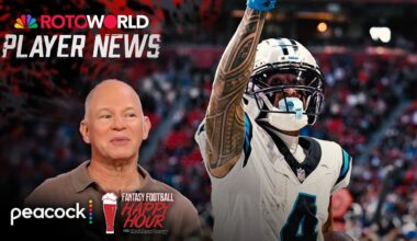 Tetairoa McMillan is 'a complete WR' for Panthers offense | Fantasy Football Happy Hour | NFL on NBC