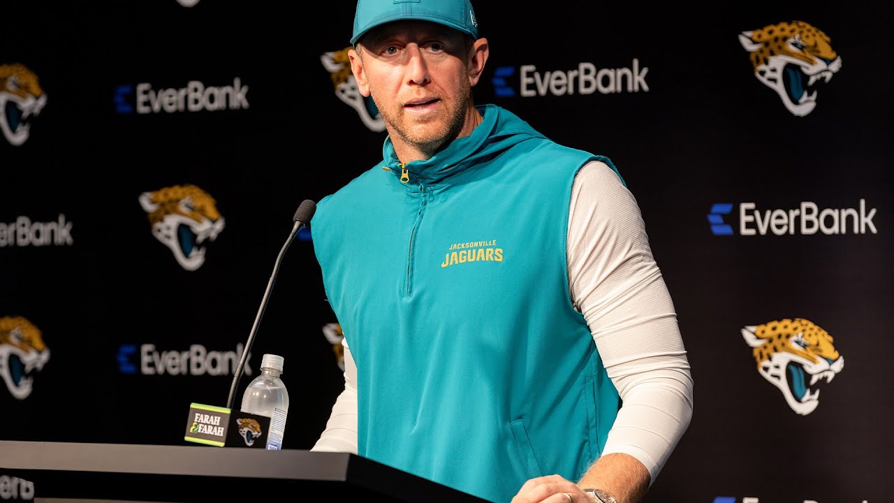 Liam Coen on Prep for Cardinals in Week 12 | Jacksonville Jaguars