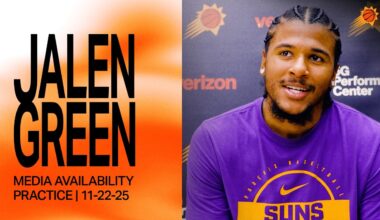 Jalen Green Practice Media Availability | Phoenix Suns | 11-22-25