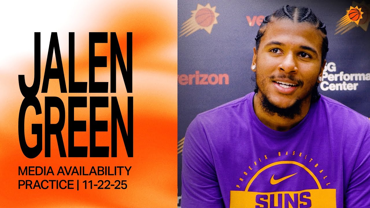 Jalen Green Practice Media Availability | Phoenix Suns | 11-22-25