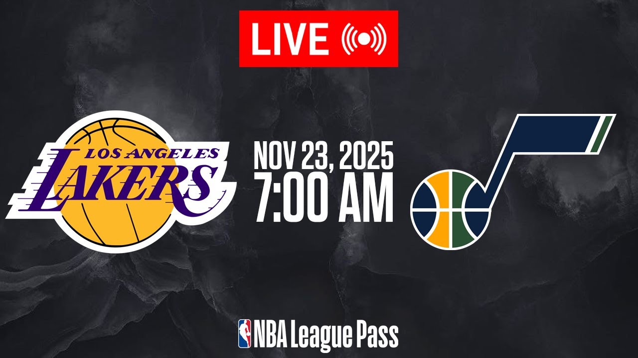 🔴 NBA LIVE! Los Angeles Lakers vs Utah Jaz | November 23, 2025 | NBA Full Game highlights NBA 2K26