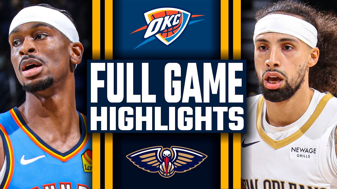 Oklahoma City Thunder vs New Orleans Pelicans - FULL GAME HIGHLIGHTS | November 17, 2025 NBA Season