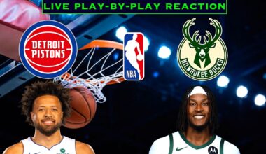 Detroit Pistons vs Milwaukee Bucks NBA Play-By-Play Reaction 11/22/25 LIVE