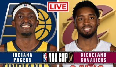 INDIANA PACERS VS CLEVELAND CAVALIERS | NBA CUP LIVE TODAY | PLAY-BY-PLAY SCOREBOARD 2025