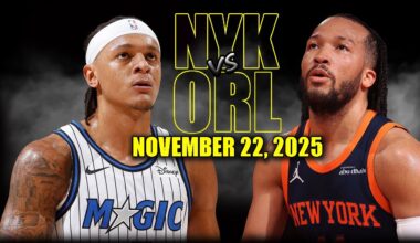 New York Knicks vs Orlando Magic Full Game Highlights - November 22, 2025 | NBA Season