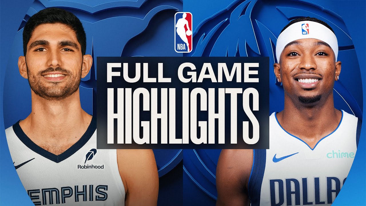 GRIZZLIES at MAVERICKS | FULL GAME HIGHLIGHTS | November 22, 2025