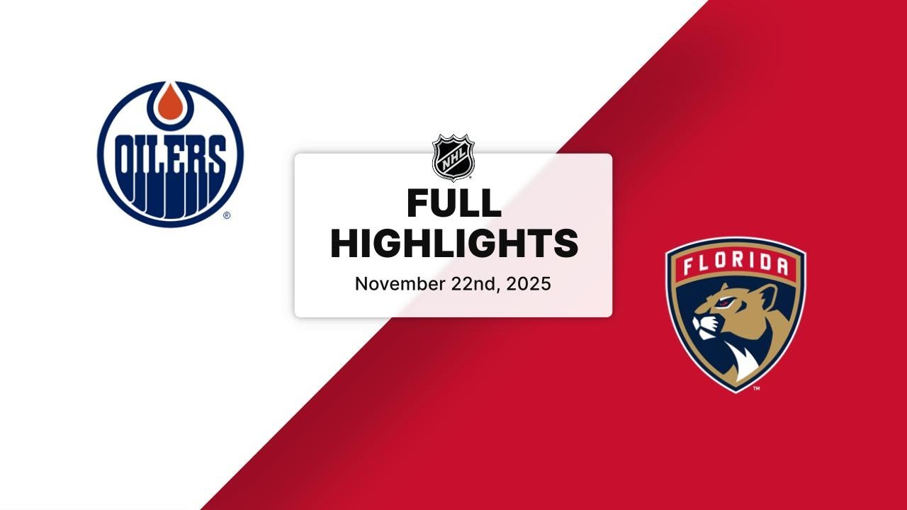 NHL Highlights | Oilers vs. Panthers | November 22, 2025