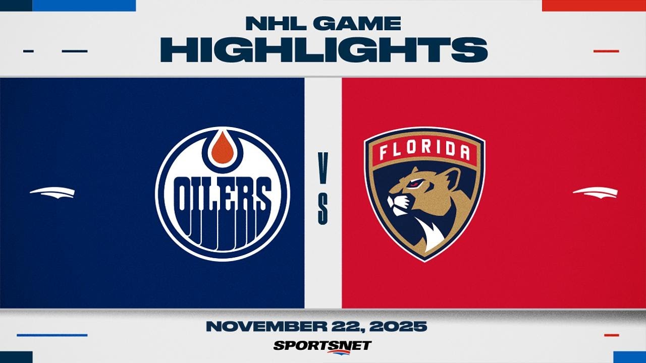 NHL Highlights | Oilers vs. Panthers - November 22, 2025