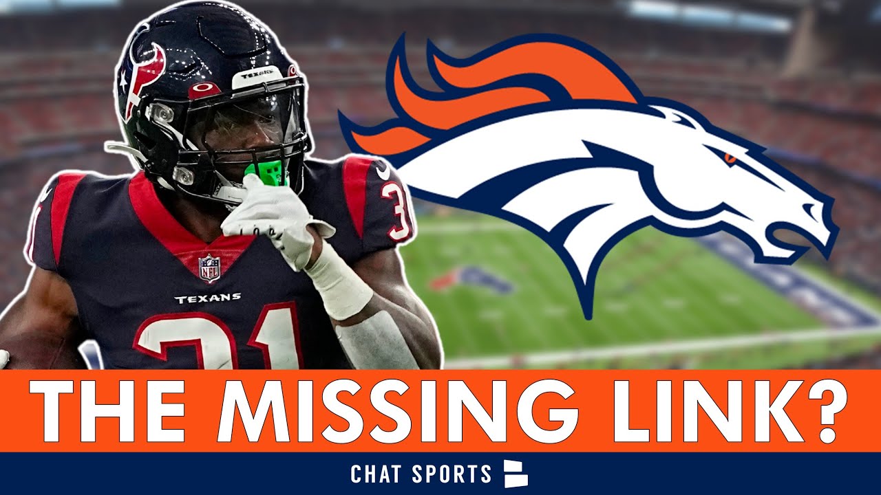 Broncos Fans AGREE! Denver Should Sign Recently Released Texans Running Back | Broncos Q&A