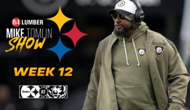 The Mike Tomlin Show: Week 12 at Chicago Bears | Pittsburgh Steelers