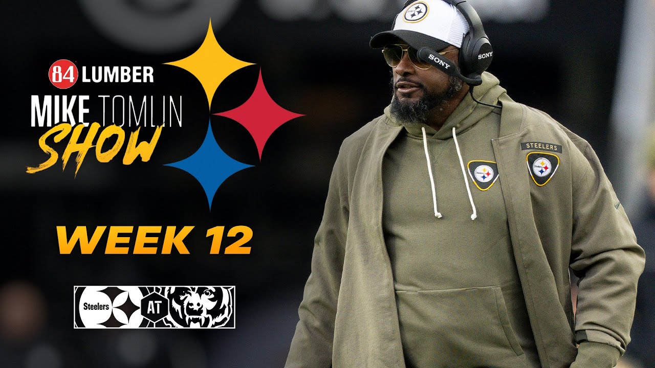 The Mike Tomlin Show: Week 12 at Chicago Bears | Pittsburgh Steelers