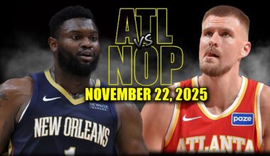 Atlanta Hawks vs New Orleans Pelicans Full Game Highlights - November 22, 2025 | NBA Season