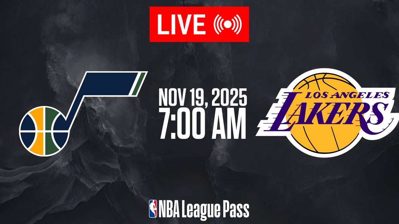 🔴 NBA LIVE! Utah Jazz vs Los Angeles Lakers | November 19, 2025 | NBA Full Game highlights NBA 2K26