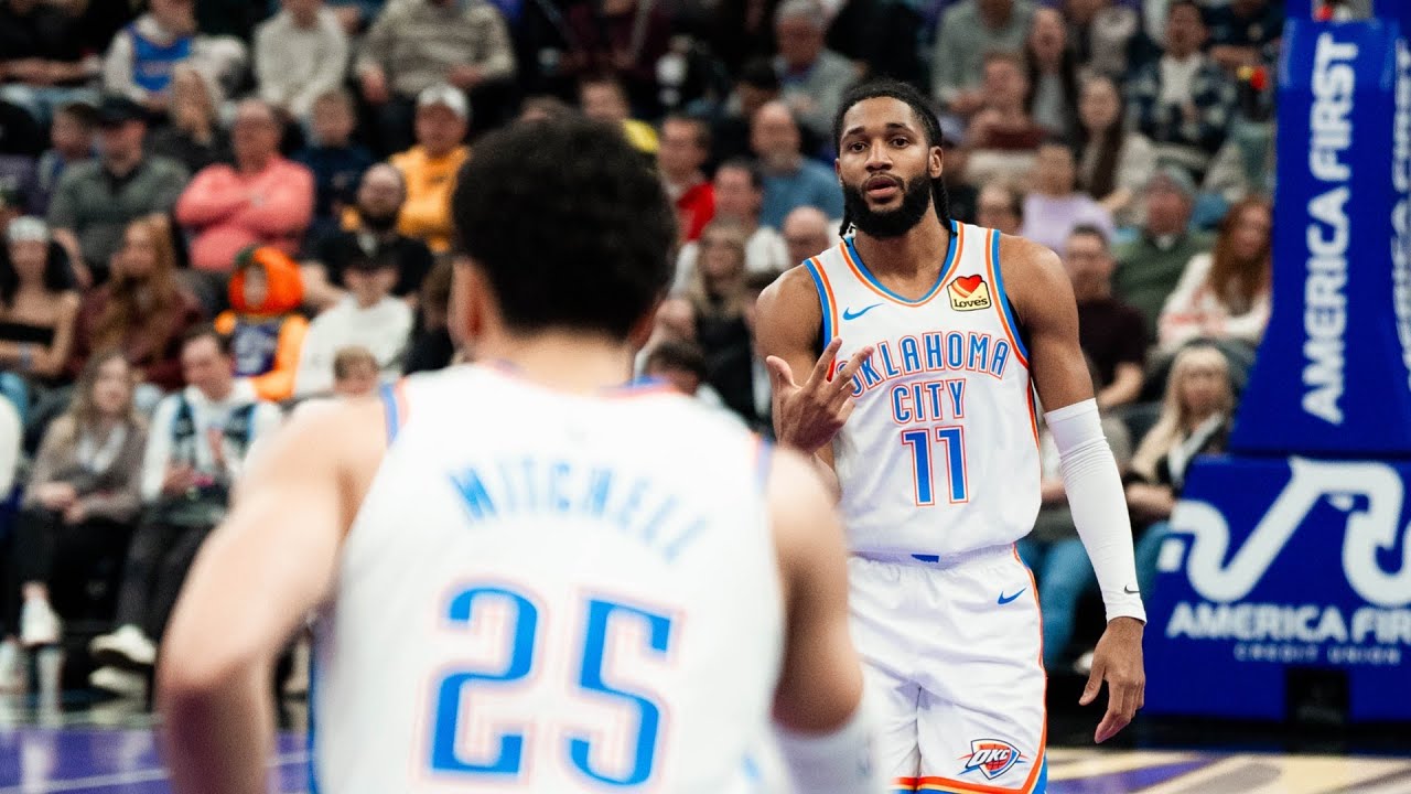 Thunder goes on a 33-4 run in 3rd and scores 77 points in second half to improve to 2-0 in Cup Play