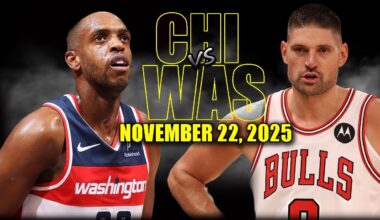 Chicago Bulls vs Washington Wizards Full Game Highlights - November 22, 2025 | NBA Season