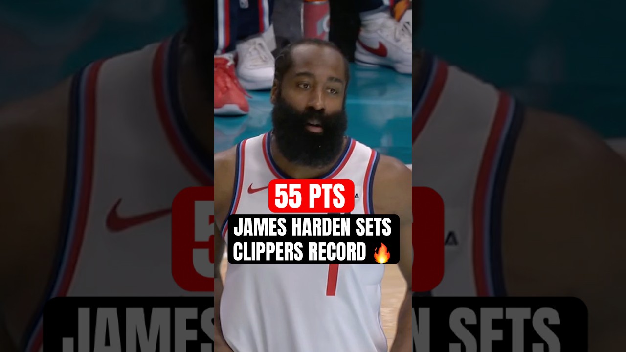 James Harden 55 PTS at 36 years old 🔥