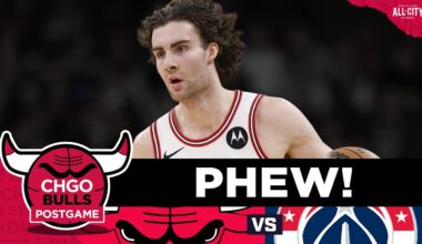 BULLS POSTGAME: Josh Giddey drops TRIPLE DOUBLE! Bulls ESCAPE vs. Wizards | CHGO Bulls Podcast