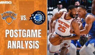 Magic Defeat Knicks 133-121 In Orlando | New York Knicks