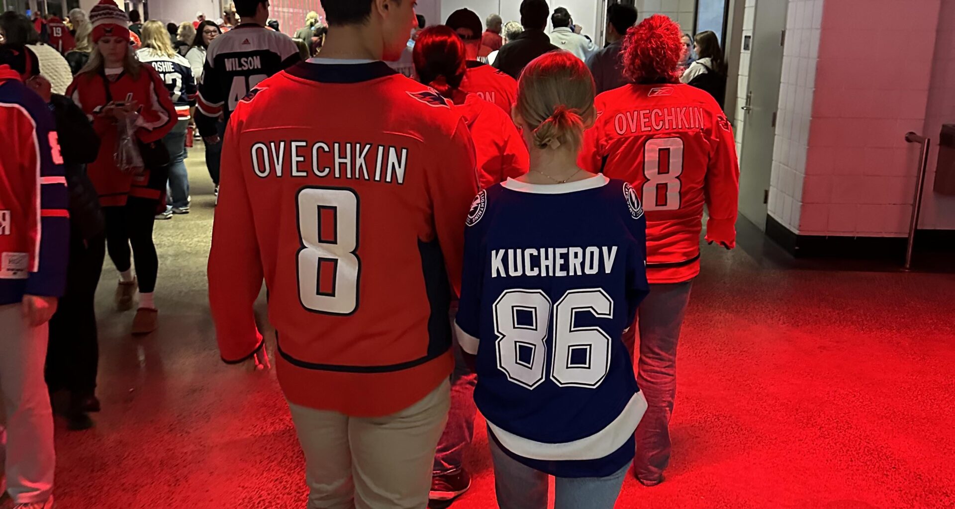 At Capital One arena…