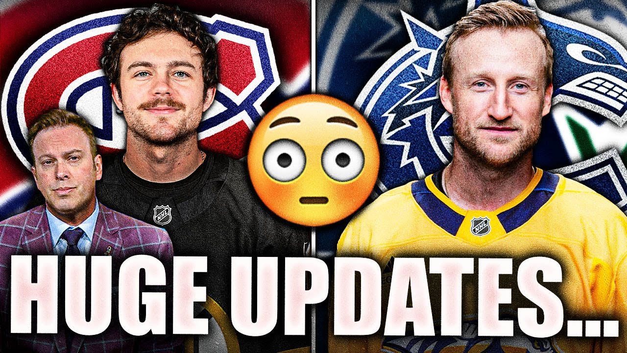 HUGE CANUCKS & CANADIENS NEWS — SURPRISING NEW CENTRE OPTIONS JUST REVEALED