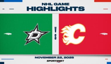NHL Highlights | Stars vs. Flames - November 22, 2025