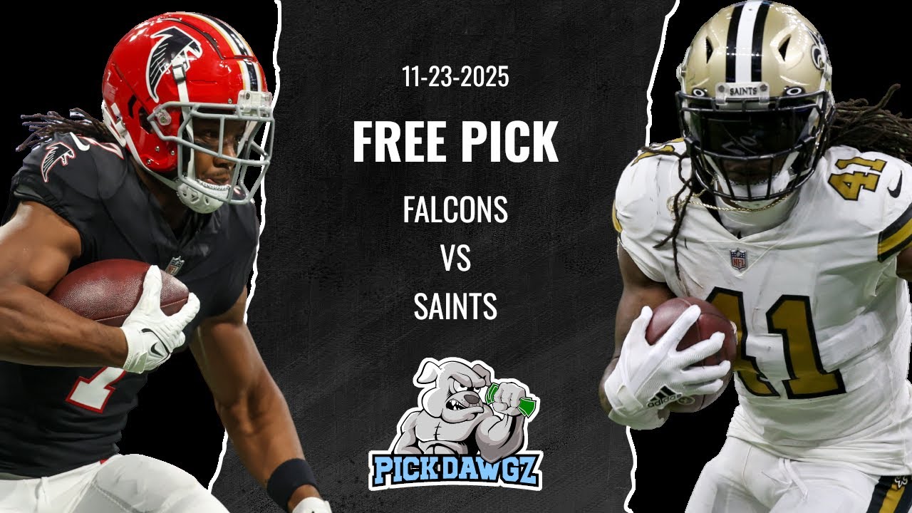 Atlanta Falcons vs New Orleans Saints 11/23/25 NFL Pick & Prediction | NFL Week 12