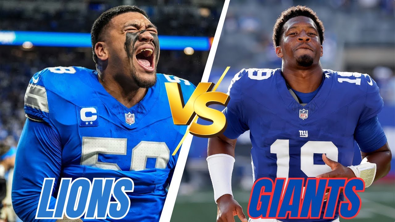 Detroit Lions vs Giants: Why Detroit Could EMBARRASS New York!