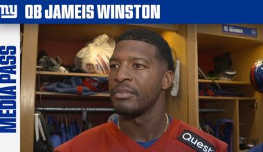 Jameis Winston on Starting in Week 12 | New York Giants