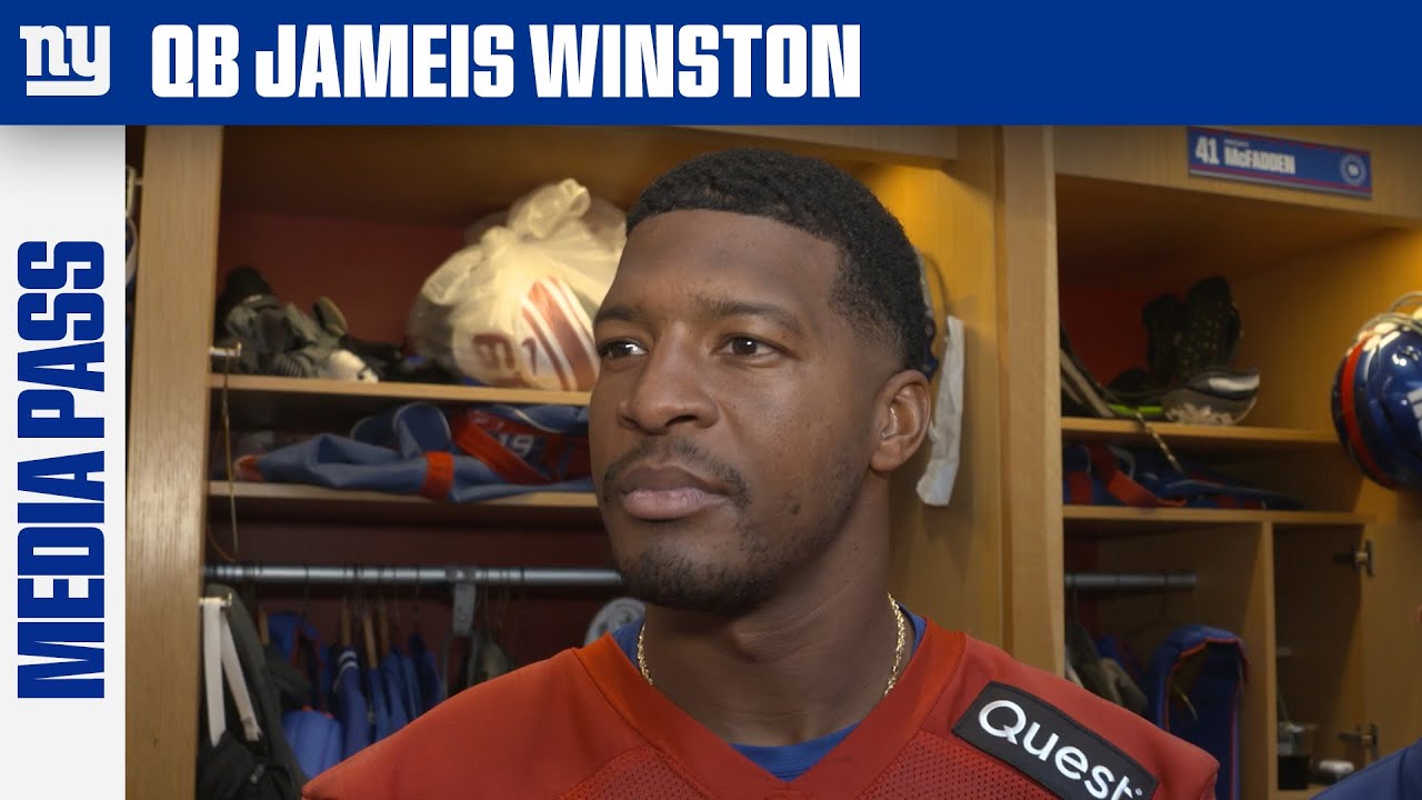 Jameis Winston on Starting in Week 12 | New York Giants