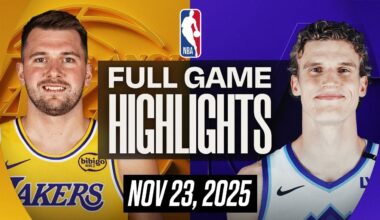 LAKERS vs JAZZ FULL GAME HIGHLIGHTS | November 23, 2025 | NBA Regular Season NBA 2K26 GAMEPLAY